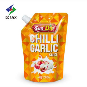 Side Spouted Pouch for Sauce & Ketchup