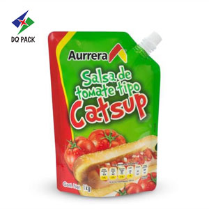 Side Spouted Pouch for Sauce & Ketchup